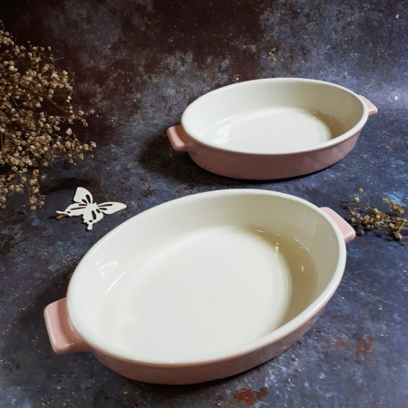 Ramekin TO men bóng có quai cầm rất xinh.